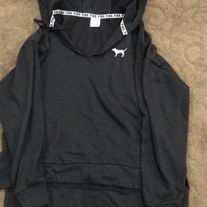 Black Victoria’s Secret pull over hoodie🖤